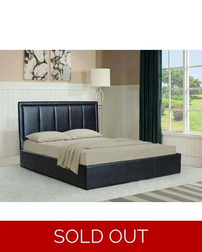 Cadbury Storage Bed 4'6 - Black